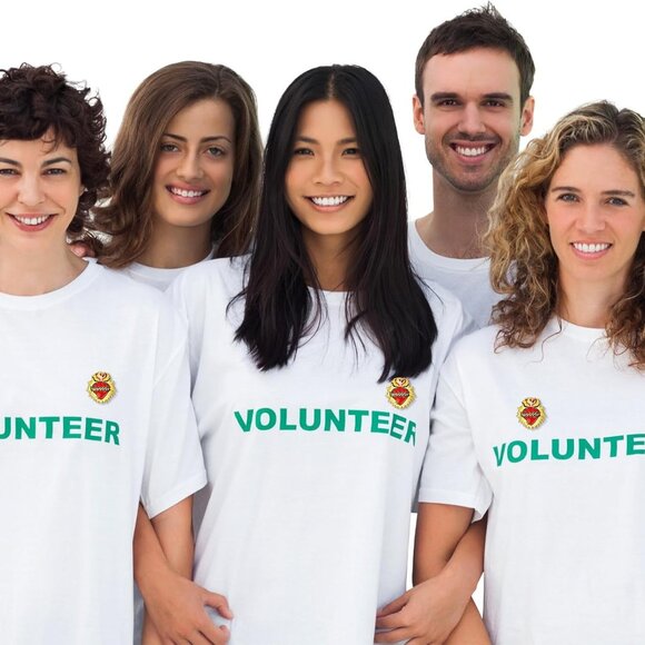 Christian Lapel Pins Sacred Heart of Jesus Enamel Brooches Bulk 50 Pack - Picture 4 of 6